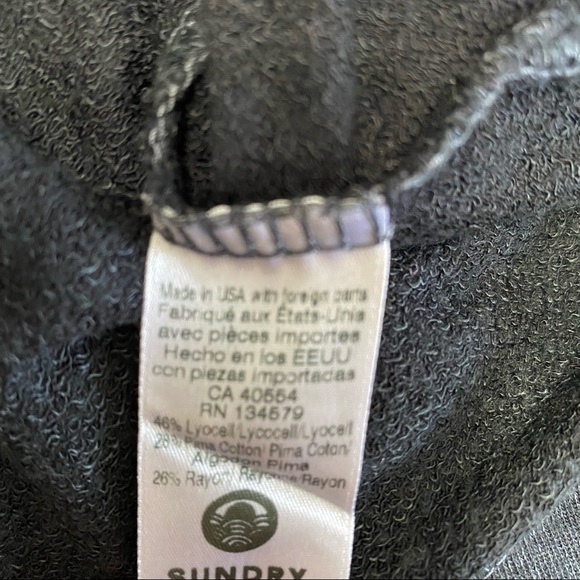 Sundry Paint Splatter Crew Neck Pullover - Picture 12 of 14